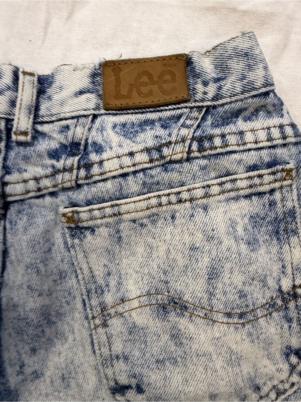 Vintage high waist Lee Light Wash Stonewashed Women's Jeans sz 12med